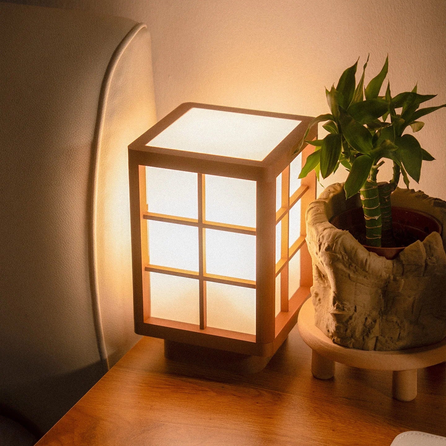Luminária Shoji 1
